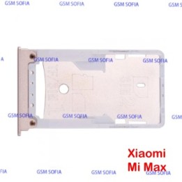 Bandeja SIM + SIM/SD Para Xiaomi Mi Max - Oro