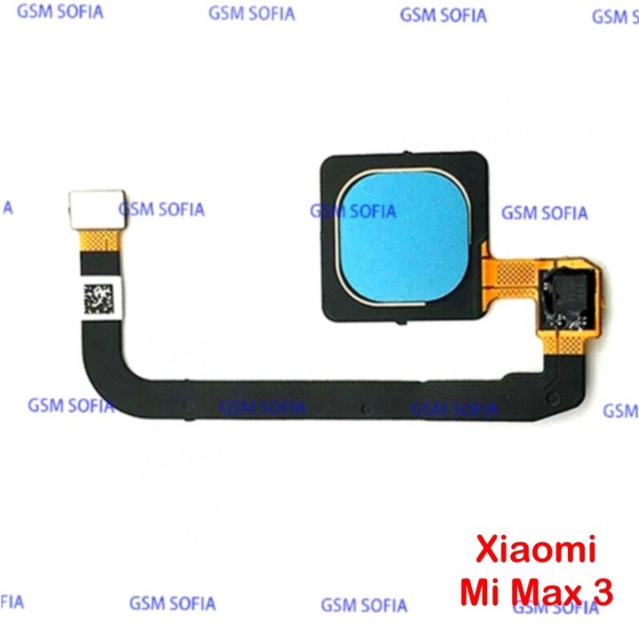 Flex De Huella Para Xiaomi Mi Max 3 - Azul
