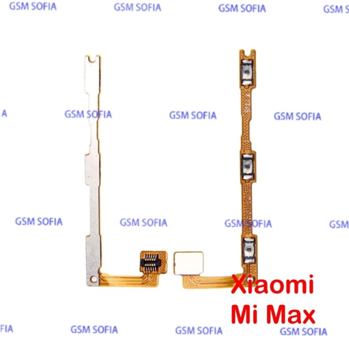 Flex Power Boton Encendido + Volumen Para Xiaomi Mi Max