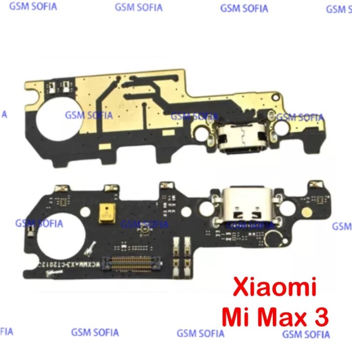 Placa Auxiliar De Conector De Carga Y Microfono Para Xiaomi Mi Max 3