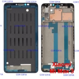 Chasis De Pantalla / Marco Medio / Carcasa Central Para Xiaomi Mi Max 3 - Negro