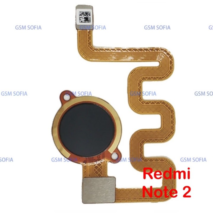flex Huella para Xiaomi Redmi Note 2 - Negro