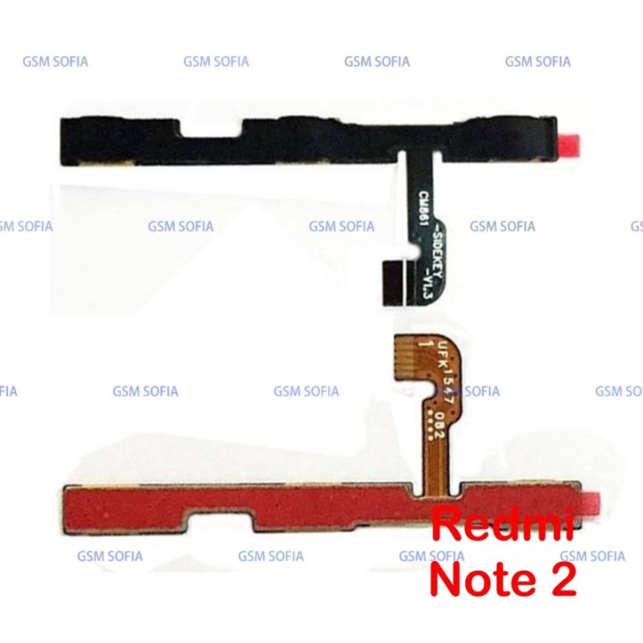 flex volumen y power para Xiaomi Redmi Note 2