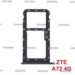 Bandeja sim Para ZTE A72 4G - Negro
