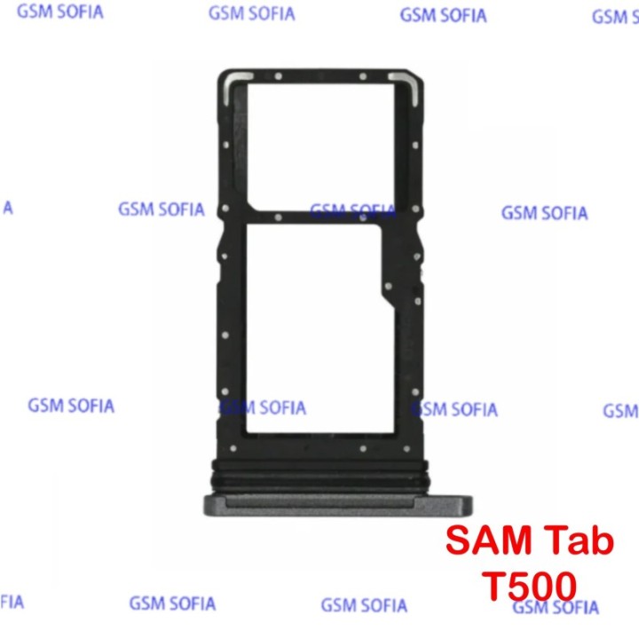 Bandeja sim para Samsung Galaxy Tab T500 / TAB A7 10.4 2020 - Negro