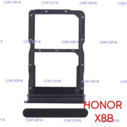 Bandeja sim + micro SD Para Huawei Honor X8B - Negro