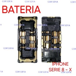 Conector FPC de bateria para IPhone 8 / 8G / 8 Plus / 8G Plus / X / XS / XS MAX / XR