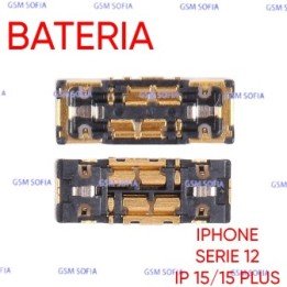 Conector FPC de bateria para IPhone 12 / 12 Mini / 12 Pro / 12 Pro Max / IPhone 15 / 15 Plus