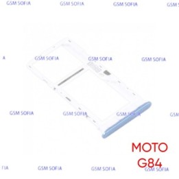Bandeja sim Para Moto G84 - Azul