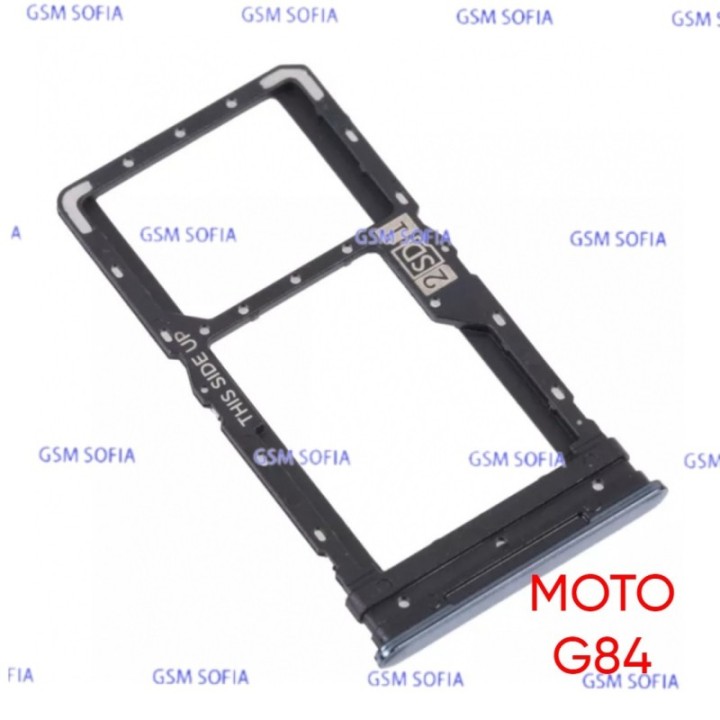 Bandeja sim Para Moto G84 - Negro