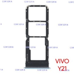 Bandeja sim Para VIVO Y21 - Celeste