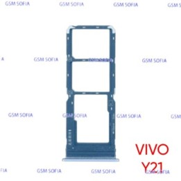 Bandeja sim Para VIVO Y21 - Azul