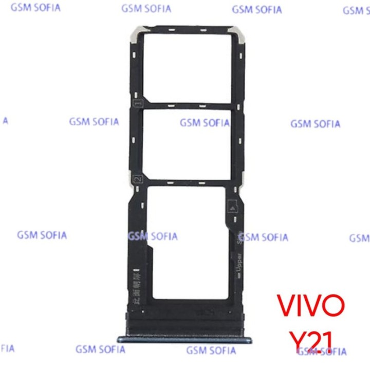 Bandeja sim Para VIVO Y21 - Negro