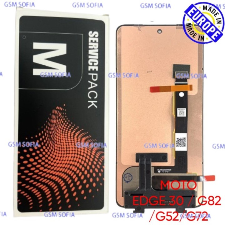 SERVIPACK EUROPE Pantalla Completa Ori Para Moto G52 / G82 / G72 / EDGE 30 / 30 PRO / G71S