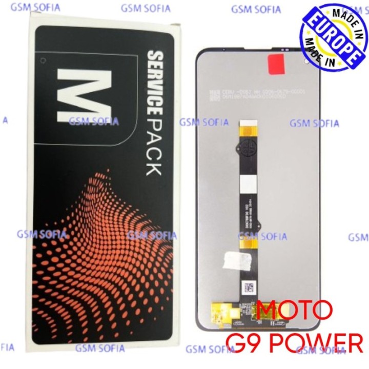 SERVIPACK EUROPE Pantalla Completa Ori Para Motorola Moto G9 Power