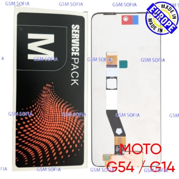 SERVIPACK EUROPE Pantalla Completa Ori Para Moto G55 /G54 XT2343-1 / Moto G14 / XT2341-2