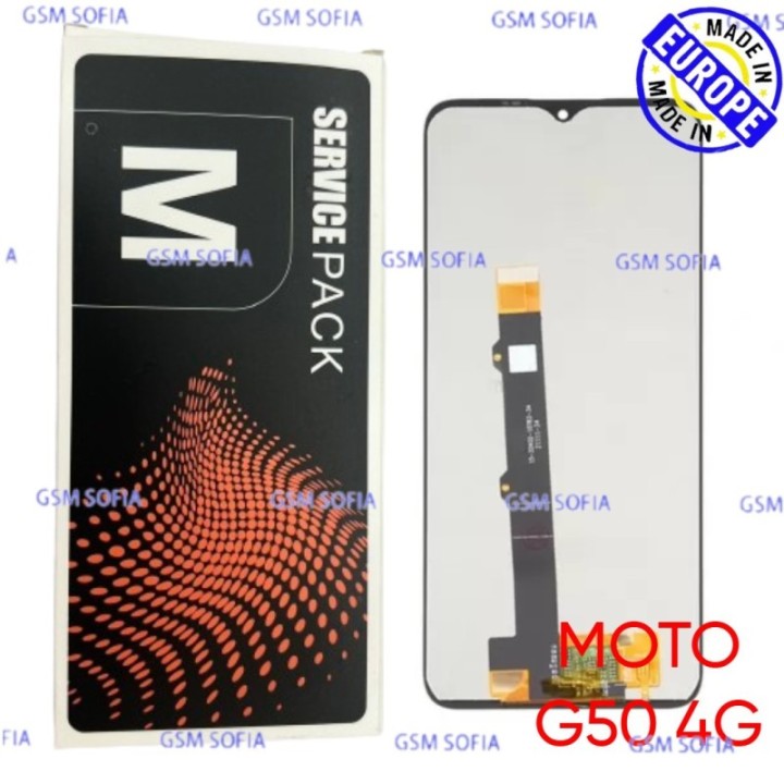 SERVIPACK EUROPE Pantalla Completa Ori Para Moto G50 4G / XT2137-1