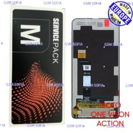 SERVIPACK EUROPE Pantalla Completa Ori Para Moto One Vision / Moto One Action
