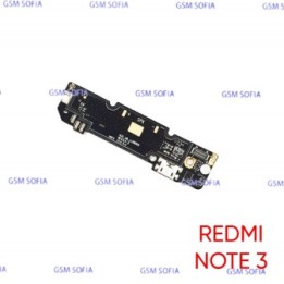 Placa Auxiliar Con Conector De Carga Y Microfono Para Redmi Note 3
