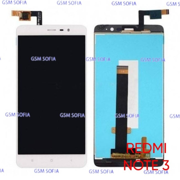 Pantalla Completa sin marco Para Redmi Note 3 - Blanco