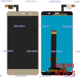 Pantalla Completa sin marco Para Redmi Note 3 - Oro