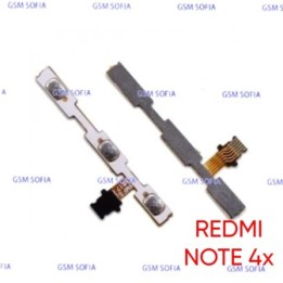 Flex Power Boton Encendido+Volumen Para Redmi Note 4x