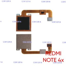 Flex Huella Para Redmi Note 4x - Negro