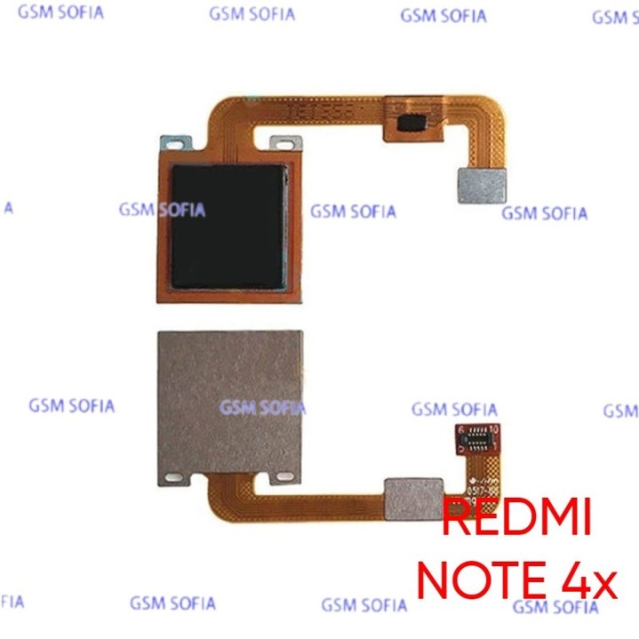 Flex Huella Para Redmi Note 4x - Negro