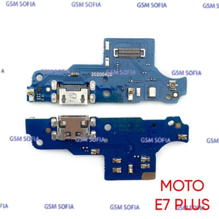 Placa carga Para Moto E7 Plus