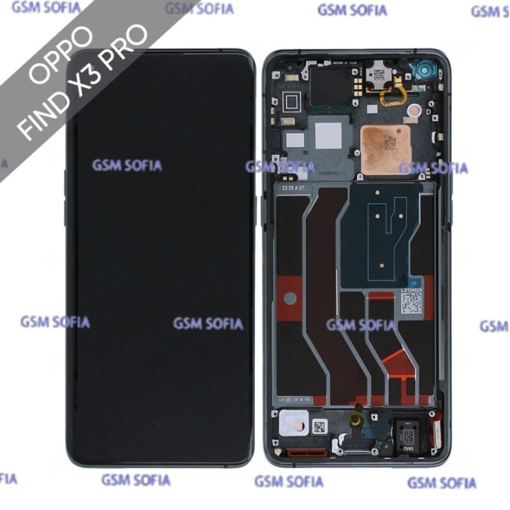Pantalla completa Ori Con Marco para Oppo Find X3 Pro