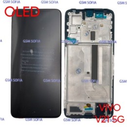 Pantalla completa oled con marco para vivo V21 5G / V2050