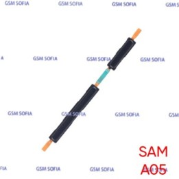 Boton / Pulsador lateral  Power + Volumen Para Samsung Galaxy A05 / A055 - Negro