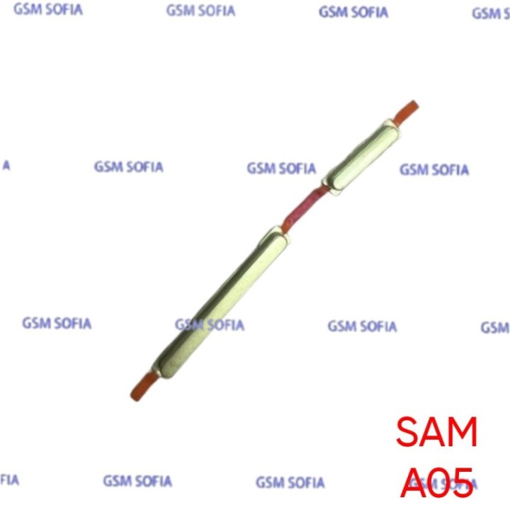 Boton / Pulsador lateral  Power + Volumen Para Samsung Galaxy A05 / A055 - Verde