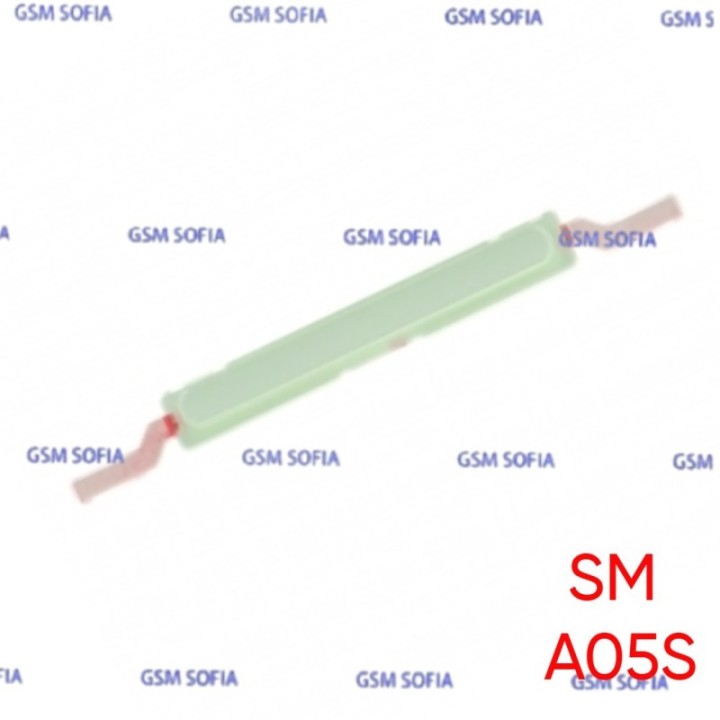 Boton / Pulsador Lateral Volumen Para Samsung Galaxy A05s / A057 - Verde
