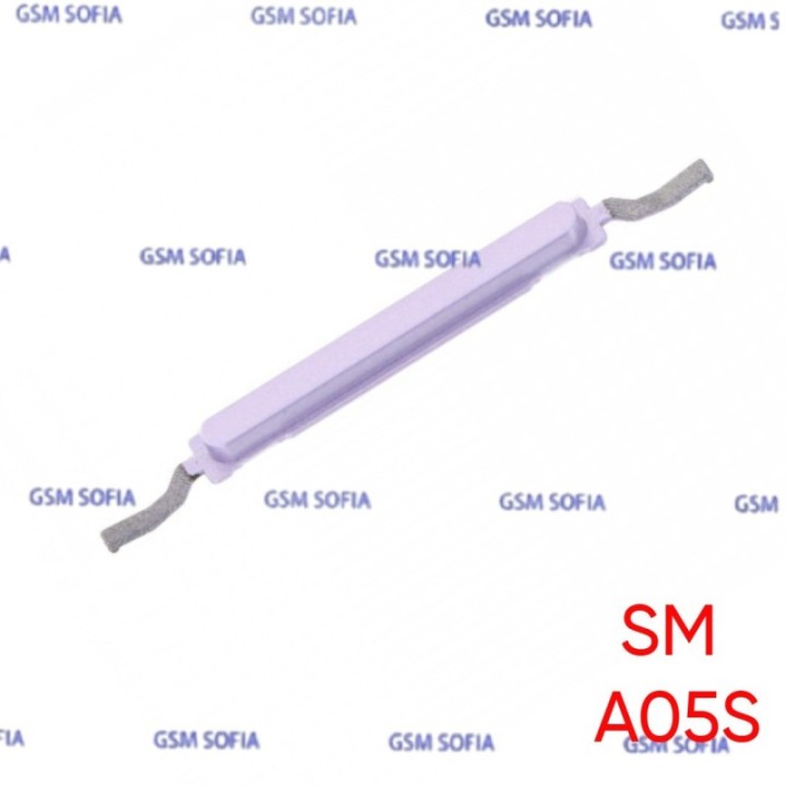 Boton / Pulsador Lateral Volumen Para Samsung Galaxy A05s / A057 - Lila