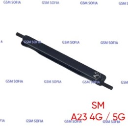Botón lateral volumen   para Samsung Galaxy A23 4G A235G / A23 5G A236 - Negro