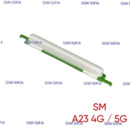 Botón lateral volumen para Samsung Galaxy A23 4G A235G / A23 5G A236 - Blanco