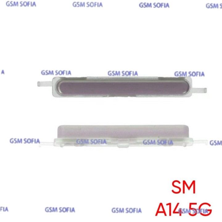 Boton / Pulsador Lateral Volumen Para Samsung Galaxy A14 5G / A146 - Blanco