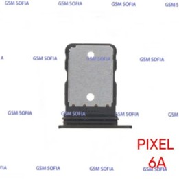 Bandeja sim Para Google Pixel 6A  / GX7AS  - Negro