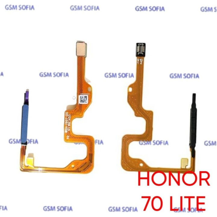 Flex Huella para Huawei Honor X8 5G / Honor 70 Lite / Honor X6 - Azul