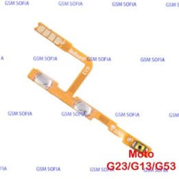 Flex power + volumen Para Motorola G23 / G13 / G53 Moto G13 / G23 / G53