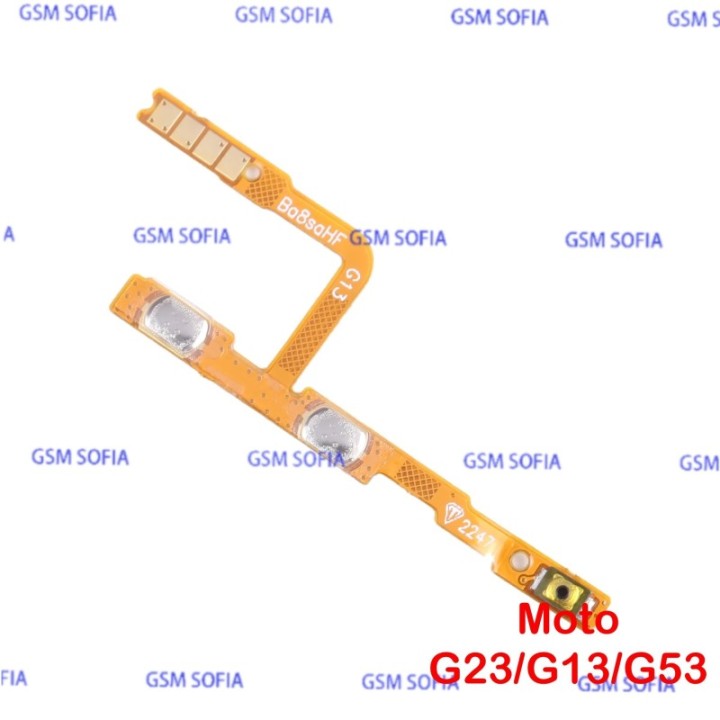 Flex power + volumen Para Motorola G23 / G13 / G53 Moto G13 / G23 / G53