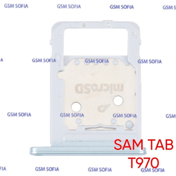 Bandeja sim Para Samsung Galaxy Tab S7 Plus / T970 - Plata