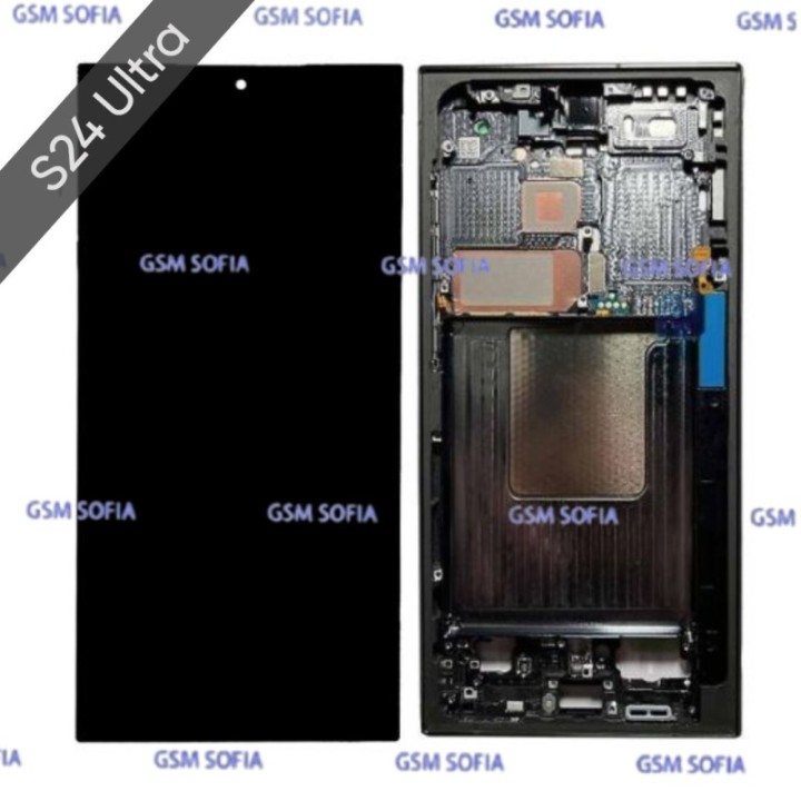 Pantalla Completo Ori Con Marco Para Galaxy S24 Ultra NEGRO / S928