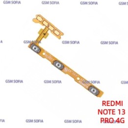 Flex Power + Volumen Para Redmi Note 13 Pro 4G