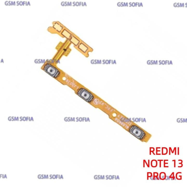 Flex Power + Volumen Para Redmi Note 13 Pro 4G