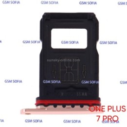Bandeja sim para One Plus 7 pro / 1+7 pro - Oro rosa