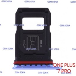 Bandeja sim para One Plus 7 pro / 1+7 pro - Azul