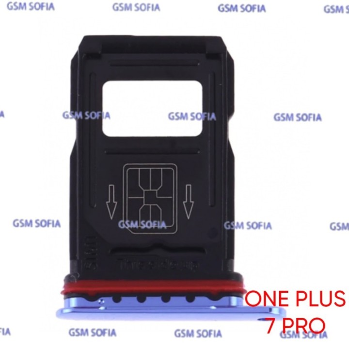 Bandeja sim para One Plus 7 pro / 1+7 pro - Azul