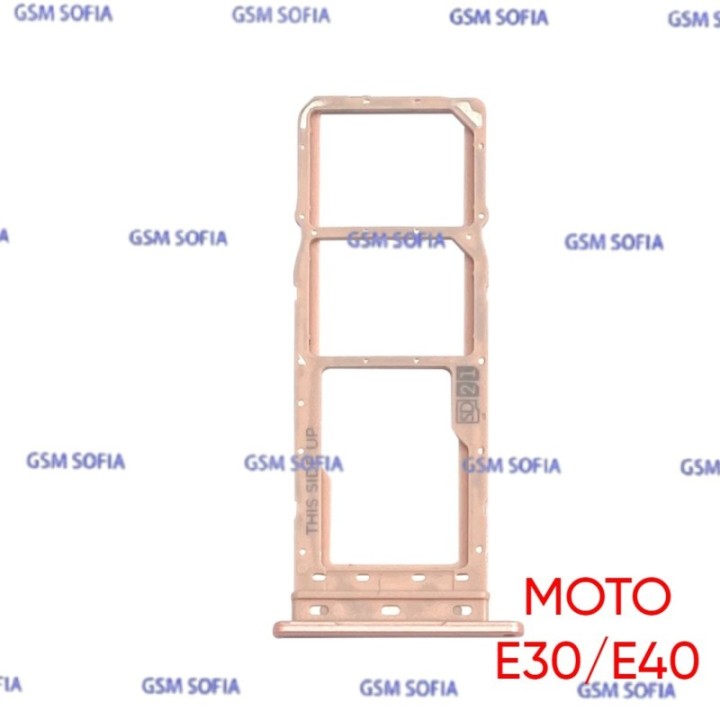 Bandeja sim Para Moto E30 / moto E40 - Oro